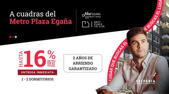 Edficio New Egaña / Deptos