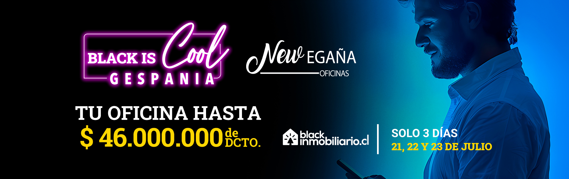 Black Julio 25 – New Egaña Oficinas