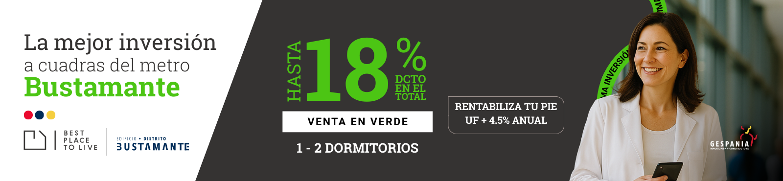 Departamentos para inversión